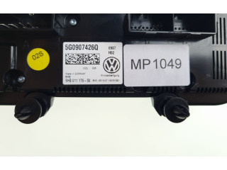 Блок управления климат-контролем 5G0907426Q, 5HB011176 Volkswagen Golf VII
