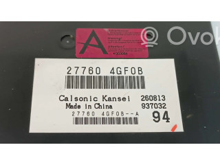 Блок управления 277604GF0C, 277604GF0B Infiniti Q50