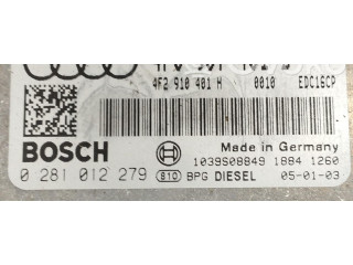 Комплект блоков управления 0281012279, 0281012279   Audi A6 S6 C6 4F