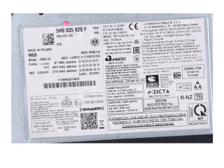 Радио/ проигрыватель CD/DVD / навигация 5H0035820H Volkswagen Golf VIII