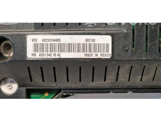 Панель приборов A2515401848, A2515406611   Mercedes-Benz R W251       