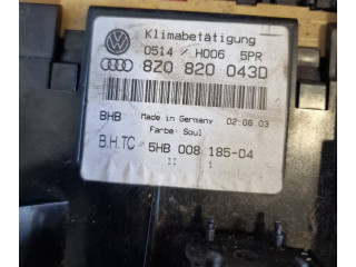 Блок управления климат-контролем 8Z0820043D, 0514H0065PR   Audi A2