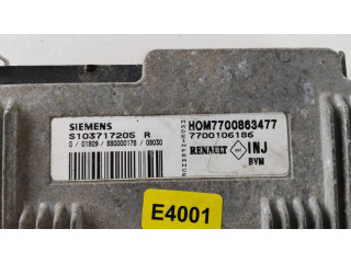 Řídící jednotka 7700863477, S103717205 Renault Laguna I 1999