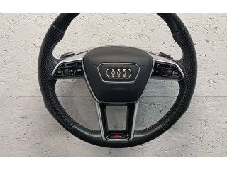Руль Audi A6 S6 C8 4K 2018 - года 4K0419091F, 4N0880201K