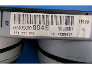Přístrojová deska Volkswagen Polo III 6N 6N2 6NF 2000 6N0920804E, 6N0920804E