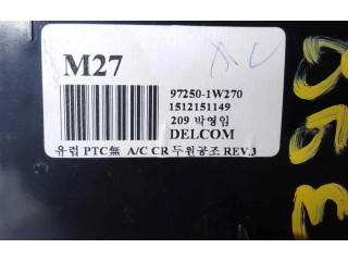 Блок управления климат-контролем 972501W270 KIA Rio