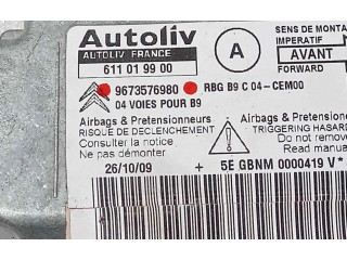 Блок подушек безопасности 9673576980, CENTRALITAAIRBAG Citroen Berlingo