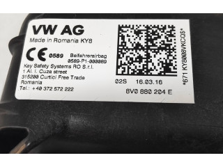 Подушка безопасности пассажира 8V0880204E, 0589P1000089 Skoda Octavia Mk3 (5E)