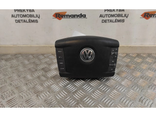Подушка безопасности водителя 3D0880201BL, 3D0880201BL Volkswagen Phaeton