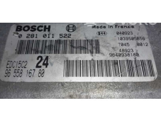 Блок управления двигателя 0281011522, EDC15C2   Fiat Ulysse