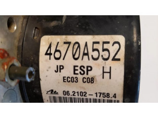 Блок АБС 28561178003, 4670A552 Mitsubishi Outlander 2007-2012 года