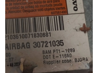 Подушка безопасности пассажира 30721035, 607561400   Volvo S80