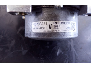 Блок АБС 4670B231, P3-B8-28-4 Mitsubishi Outlander 2013 - 2021 года