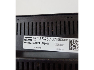 Блок управления климат-контролем 13343707   Vauxhall Astra J