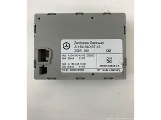 Блок комфорта A1645406745 Mercedes-Benz ML W164