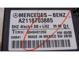 Модуль управления сидением