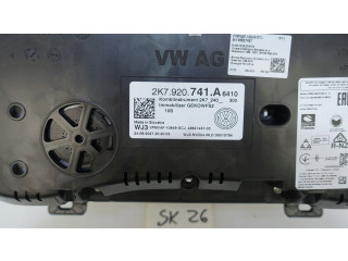 Přístrojová deska Volkswagen Caddy 2023 2K7920741A, 1636KM