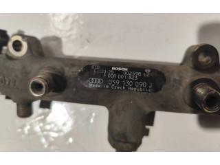 Топливная рампа 059130090J, F00R001823   Audi A6 S6 C6 4F   для двигателя BMK