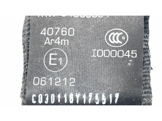 Задний ремень безопасности