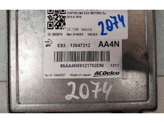 Блок управления двигателя E8312647212, A14NEL Opel Meriva B