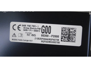 Подушка безопасности пассажира 80300P2000   KIA Sorento IV