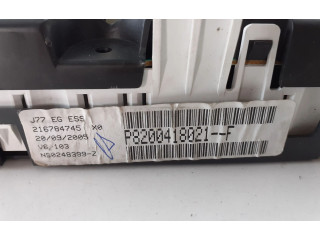 Přístrojová deska Renault Modus 2005 8200418021F, P8200418021F