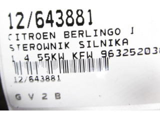 Řídící jednotka 9632520380, 9632520380 Citroen Berlingo 1999