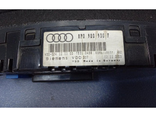 Панель приборов 8P0920930F, 8P0920930F Audi A3 S3 8P