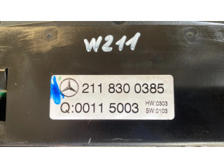 Блок управления климат-контролем 2118300385, HW0303 Mercedes-Benz E W211