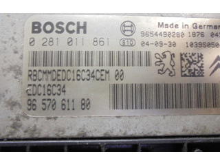 Блок управления двигателем Блок управления 9657061180, 9657061180 Alpine C2