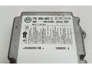 Блок подушек безопасности 1T0909605D, 02H021S0100 Volkswagen Touran I
