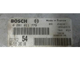Блок управления двигателя 0281011779, 9659520280 Citroen C8