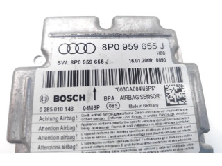 Блок подушек безопасности 8P0959655J, 0285010148   Audi A3 S3 8P