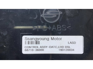 Блок управления климат-контролем 6871036000 SsangYong Rexton