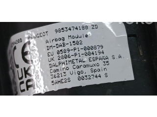 Подушка безопасности водителя 9853474180   Peugeot Partner III