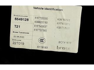 Pojistková skříňka Передний механический механизм для подъема окна A1677207900, A1677230000 Mercedes-Benz GLE W167 2020