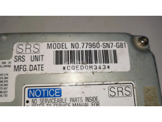 Блок подушек безопасности 77960SN7G81 Honda Accord