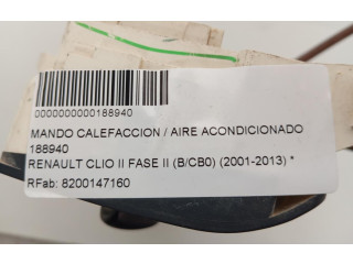 Блок управления климат-контролем 8200147160 Renault Clio II