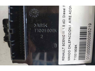 Блок управления климат-контролем T1001909K   Renault Scenic III   Grand scenic III