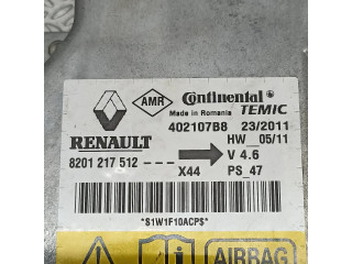 Блок подушек безопасности 8201217512, 402107B8 Renault Twingo II