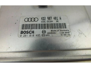 Блок управления двигателя 4D2907401A, 28SA5381   Audi A8 S8 D2 4D