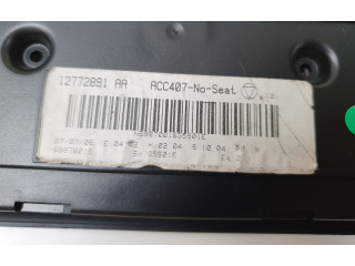 Блок управления климат-контролем 12772891AA Saab 9-3 Ver2