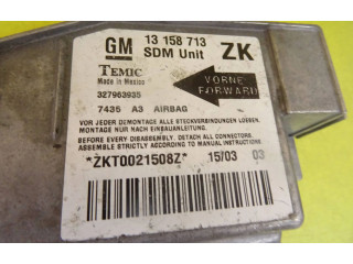 Блок подушек безопасности 13158713, 13158713ZK Opel Meriva A
