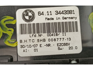 Блок комфорта 64113443981   BMW X3 E83   