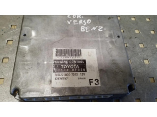 Блок управления двигателя 896610F030, MB2750007343   Toyota Corolla Verso E121