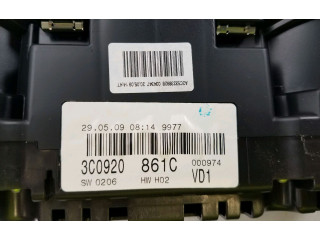 Панель приборов 3C0920861C Volkswagen PASSAT B6