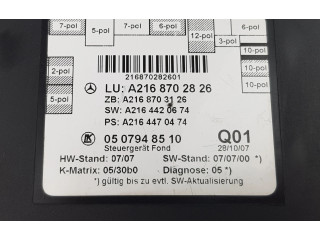 Блок комфорта    Mercedes-Benz CL C216   