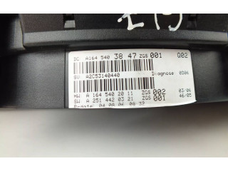 Панель приборов A1645403847 Mercedes-Benz R W251