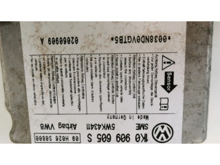 Блок подушек безопасности 1K0909605S, 5WK43411 Skoda Octavia Mk2 (1Z)