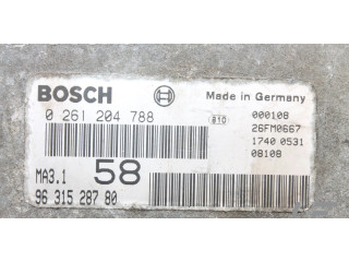 Řídící jednotka 0261204788 Citroen Saxo 2002